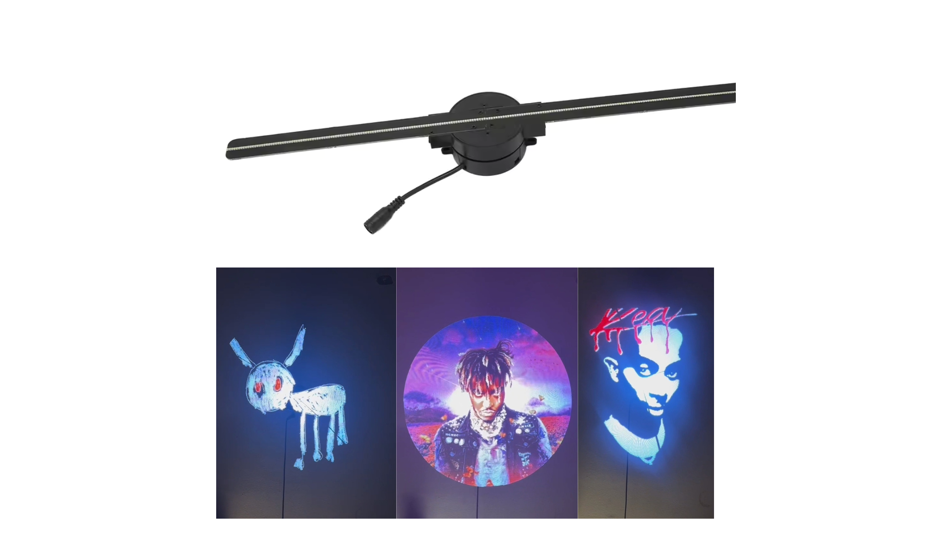 LumeSpin™ Hologram Fan